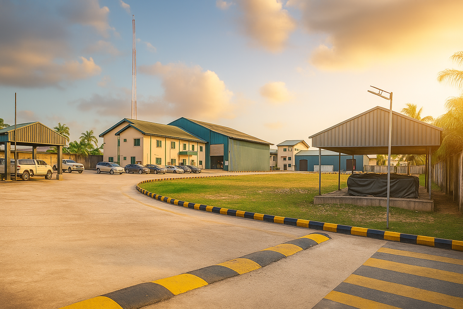 STIS International operating facility in Nigeria